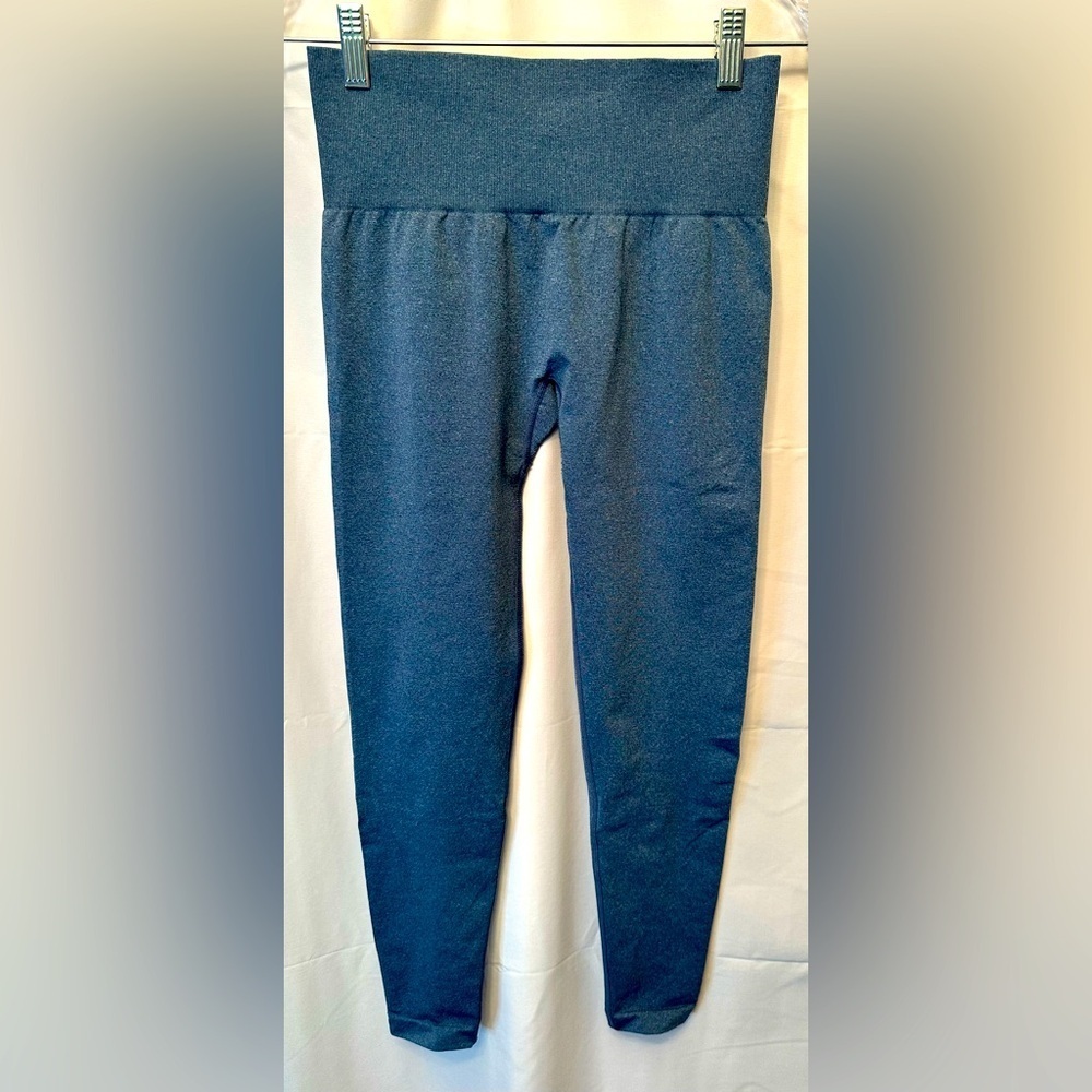 NVGTN Leggings Womens Medium Blue Compression Booty Contour Gym‎ Workout